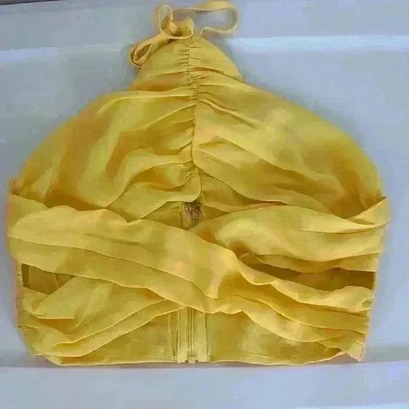 Super down  wrap tank top , sz small - Picture 4 of 6